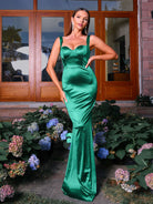 Spaghetti Straps Sweetheart Mermaid Prom Dress RJ11331