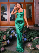 Spaghetti Straps Sweetheart Mermaid Prom Dress RJ11331