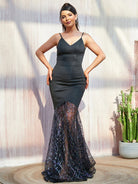 Formal Open Back Mermaid Evening Dress JMH3053 MISS ORD