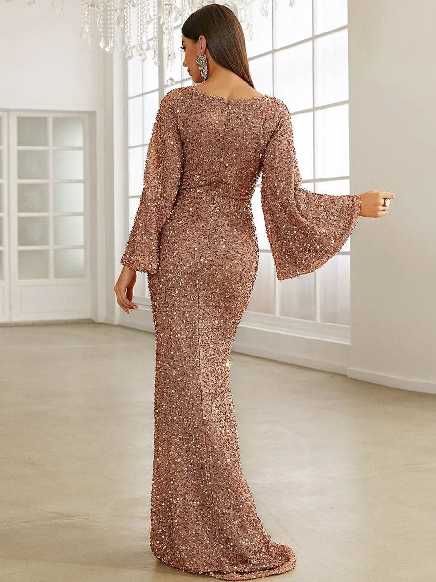 Mermaid Sequin Dress M02010 MISS ORD